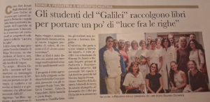 informatore luce righe